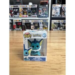 BITTY Vaporeon Pokemon Funko Pop #627 Pokémon Vinyl Figure TCG Eevee Niantic